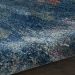 Nourison Home Fusion Blue Multi Colored 7'10" x 10'6" Room Scene