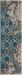 Nourison Home Karma Ivory/Blue 2'2" x 7'6" Runner Collection