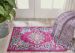 Nourison Home Passion Fuchsia Room Scene