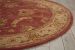 Nourison Home Nourison 2000 Rose 6' x Round Room Scene