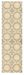 Nourison Home Luminance Cream/Grey 2'3