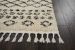 Nourison Home Moroccan Shag Cream 2'2" x 8'1" Runner Room Scene