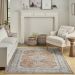 Nicole Curtis Series 4 Cream/Multi 6'7" x 9'2" Room Scene