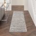 Nourison Home Quarry Blue/Ivory 2'2" x 7'6" Runner Room Scene