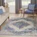 Nourison Home Quarry Blue/Grey 3'9" x 5'9" Room Scene