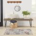 Nourison Home Nourison Washables Cream Multicolor Room Scene