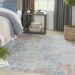 Nourison Home Quarry Ivory/Multi 3'9" x 5'9" Room Scene