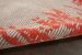 Nourison Home Symmetry Beige/Red 3'9" x 5'9" Room Scene