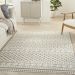 Nourison Home Paxton Ivory/Grey 5'3" x 7'11" Room Scene