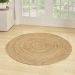 Nourison Home Natural Jute Natural Room Scene