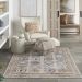 Nourison Home Quarry Grey/Multi 3'9" x 5'9" Room Scene