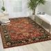 Nourison Home Jaipur Brick 2'4" x 8' Runner Room Scene