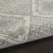 Nourison Home Quarry Grey/Ivory/Blue 5'3" x 7'3" Room Scene