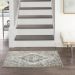 Nourison Home Quarry Grey/Light Blue 2'2" x 3'9" Room Scene