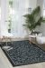 Nourison Home & Garden Black 5'3" x 7'5" Room Scene