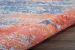 Nourison Home Safari Dreams Blue/Brick 9' x 12' Room Scene