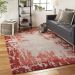 Nourison Home Symmetry Beige/Red 3'9" x 5'9" Room Scene