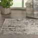 Nourison Home Quarry Beige/Grey Room Scene