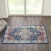 Nourison Home Ankara Global Blue/Multicolor Room Scene