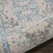 Nourison Home Tranquil Light Grey Multicolor 6' x 9' Room Scene