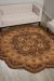 Nourison Home Heritage Hall Sable 8' x Freeform Free Form Room Scene