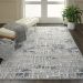 Nourison Home Urban Chic Ivory 4' x 6' Room Scene