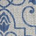Nourison Home Country Side Ivory Blue 5'3