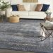 Nourison Home Malta Navy 9' x 12' Room Scene