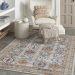 Nourison Home Quarry Grey/Multi 3'9" x 5'9" Room Scene