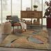 Nourison Home Expressions Multicolor 5'3" x 7'5" Room Scene