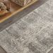 Nourison Home Quarry Beige/Grey Room Scene