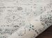 Nourison Home Silver Screen Ivory/Teal 4' x 6' Room Scene