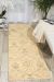 Nourison Home Luminance Cream 2'3" x 8' Runner Room Scene
