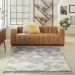 Nourison Home Paxton Grey/Slate 4' x 6'2" Room Scene