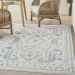Nourison Home Lennox Ivory/Grey 4' x 6' Room Scene
