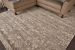 Nourison Home Silk Elements Taupe 8'6" x 11'6" Room Scene