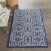 Nourison Home Jubilant Navy/Ivory Room Scene