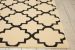 Nourison Home Grafix Cream/Black 5'3" x 7'3" Room Scene