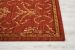 Nourison Home Radiant Impression Persimmon 3'6" x 5'6" Room Scene