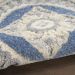 Nourison Home Aloha Blue/Grey 9' x 12' Room Scene