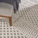 Nourison Home Paxton Ivory/Grey 7'10" x 10'6" Room Scene