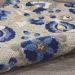 Nourison Home Aloha Natural/Blue Room Scene