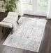 Nourison Home Silver Screen Ivory/Teal 4' x 6' Room Scene