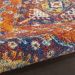 Nourison Home Allur Orange Multicolor Room Scene