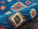 Nourison Home South Western Blue 9'3" x 13' Room Scene