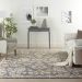 Nourison Home Soraya Charcoal Multi 7'10" x 9'10" Room Scene