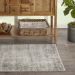 Nourison Home Quarry Beige/Grey Room Scene