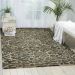 Nourison Home Tahoe Modern Charcoal 5'6" x 8'6" Room Scene