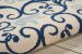 Nourison Home Caribbean Ivory/Navy 1'9" x 2'9" Room Scene