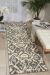 Nourison Home Nepal Graphite 2'3" x 8' Runner Room Scene